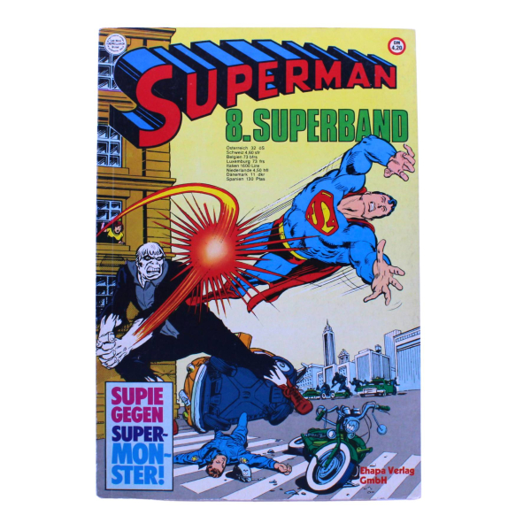 Superman 8. Superband 1976 Ehapa Solomon Grundy Erstauftritt | Hoppla-Stuff